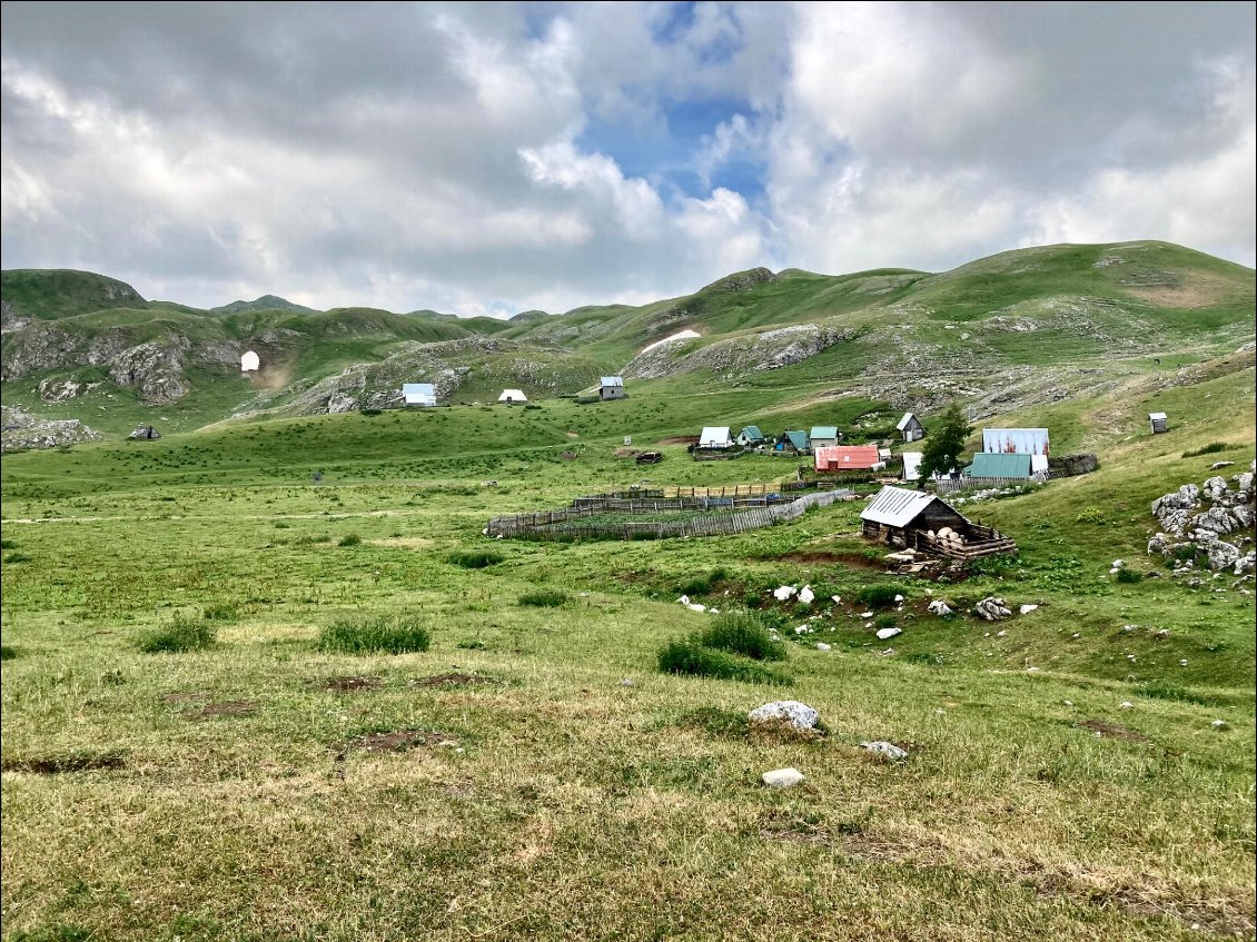 Village perdu du Monténégro.