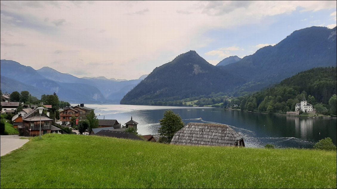 Belle arrivée sur Grundlsee 