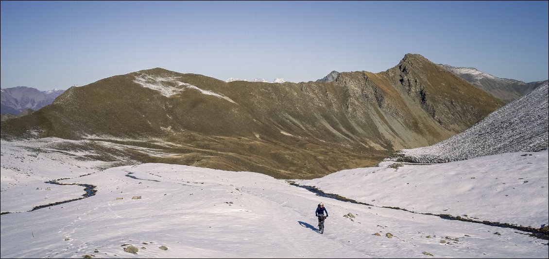 Puis roule sur la neige...