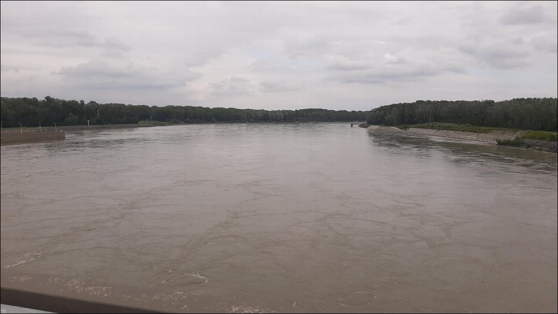 Le Danube, en aval de Linz