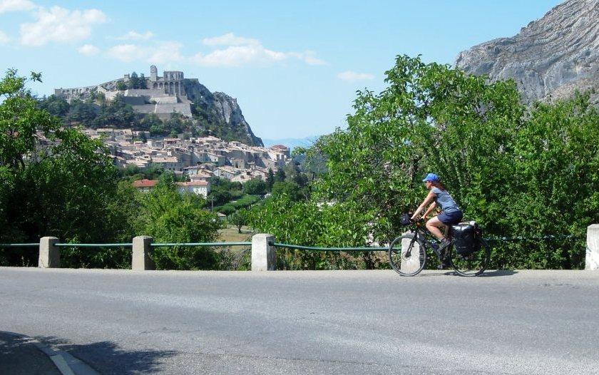 A l'entrée de Sisteron