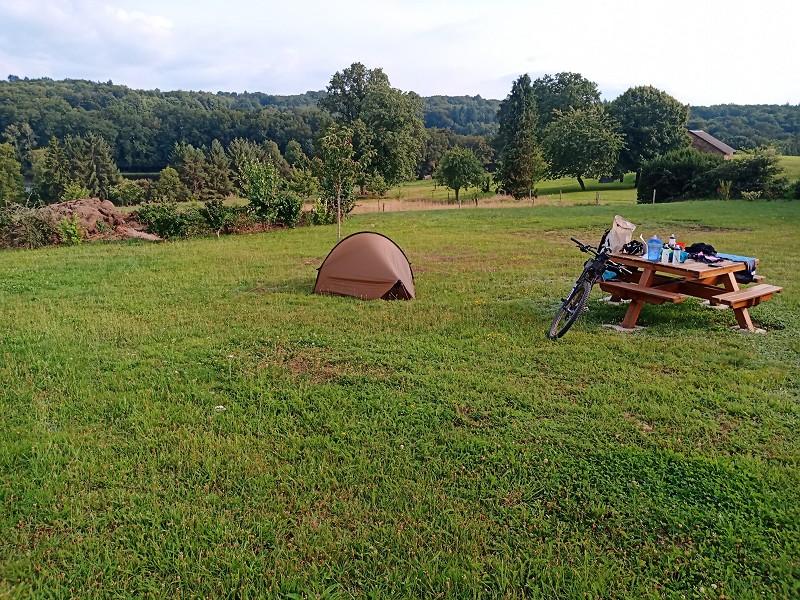 Aire de bivouac aménagée de Saint Méard. Top