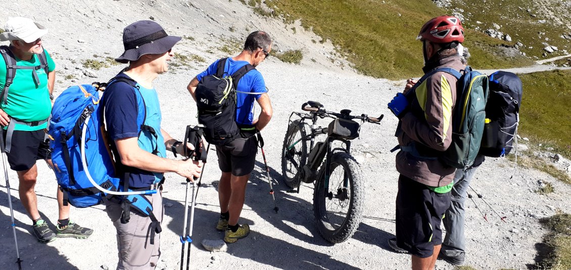 Fat bike de Michel