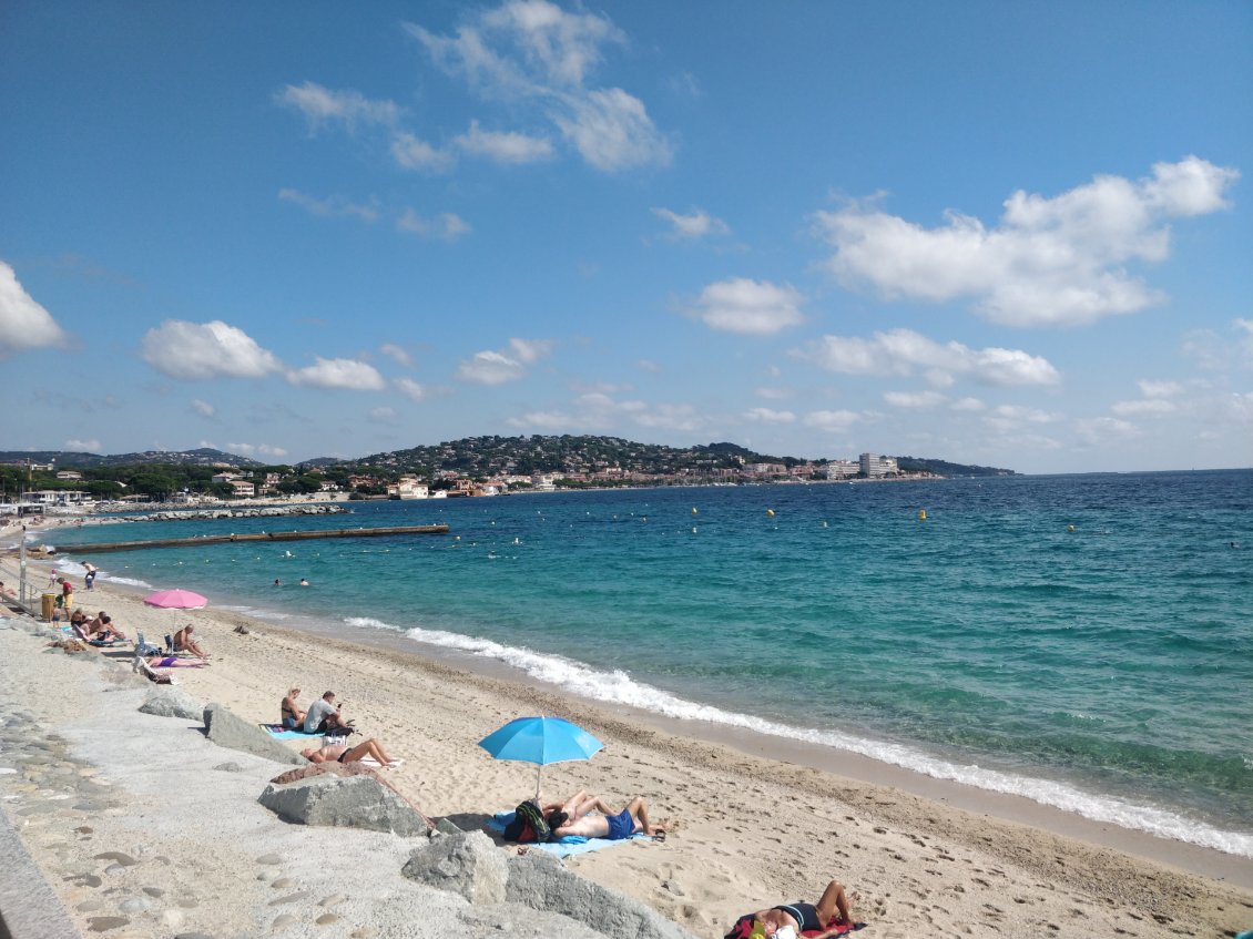 Plage de Ste Maxime 