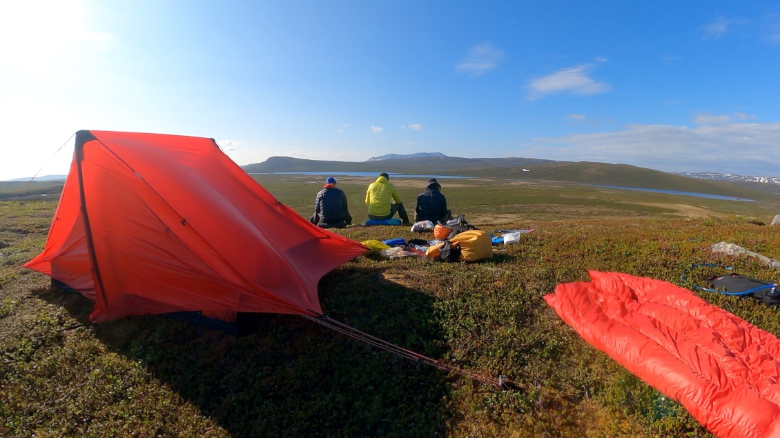 Packraft en Suède