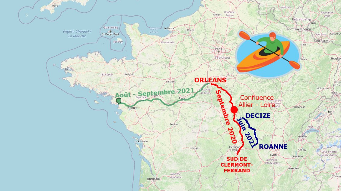 J1. Je reprends ma descente de la Loire à partir d'Orléans.