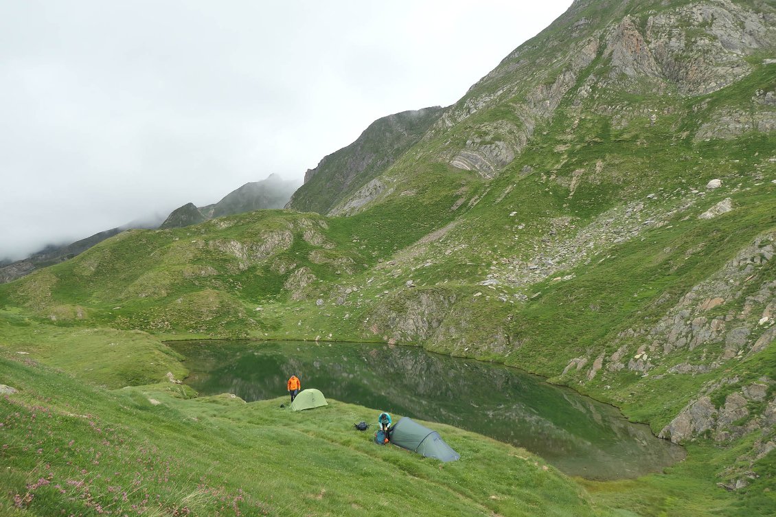 J17. Bivouac à l'Estanyet de Clavera.