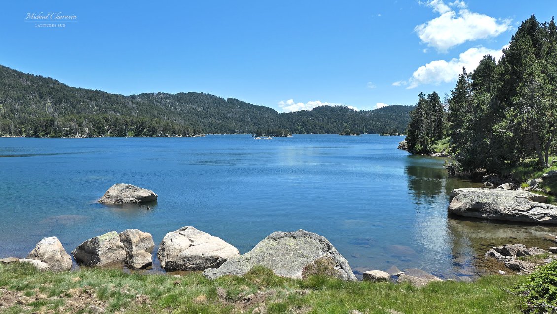 Lac des Bouillouses, un petit air de Canada...