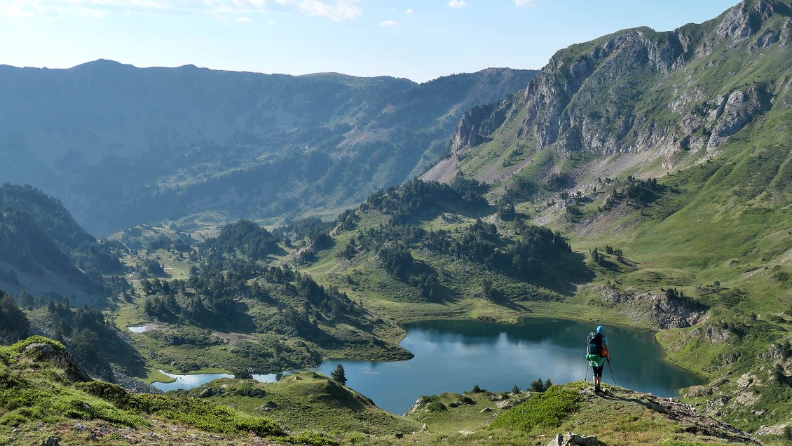 J21. Estany Pudo au nord du Port de la Bonaigua