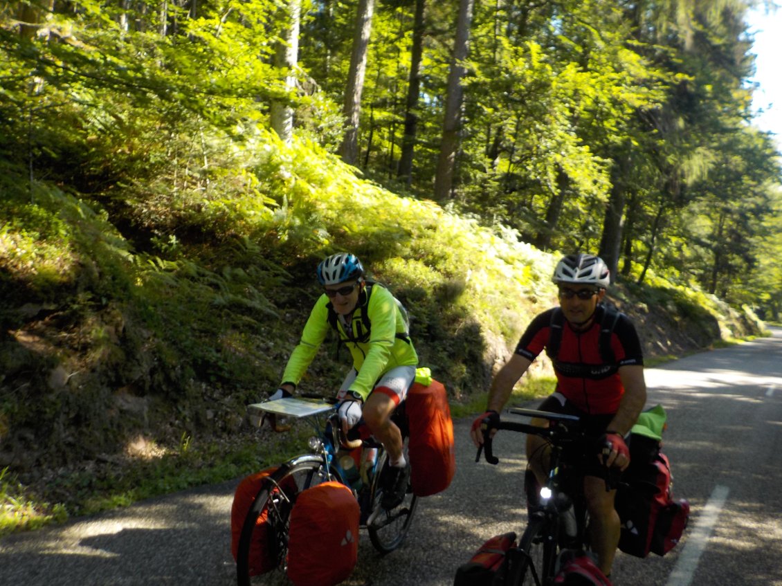 Dans le col de Freland