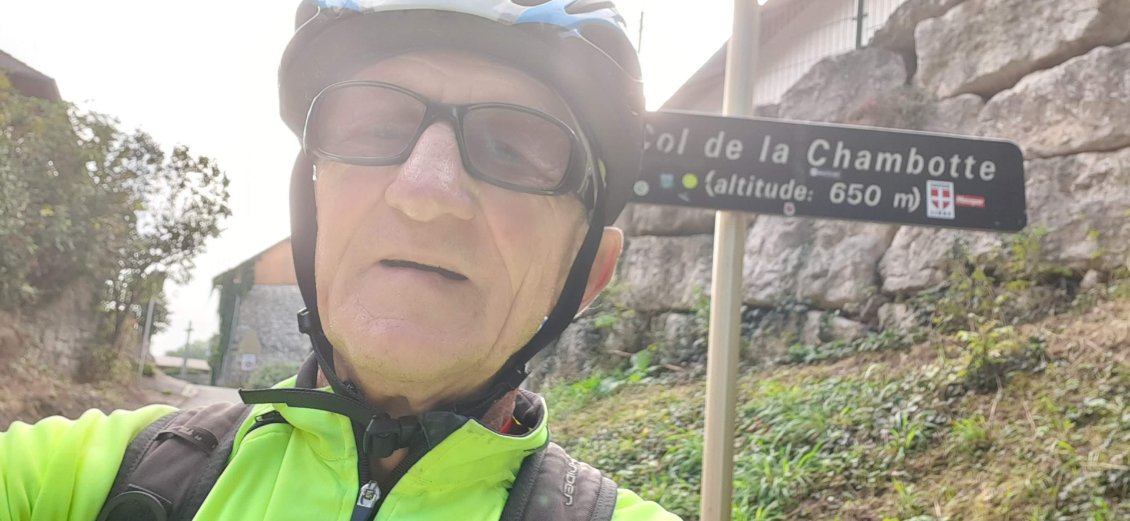 Traditionnel col de l'Albanais => mon pèlerinage en fin de tous mes périples