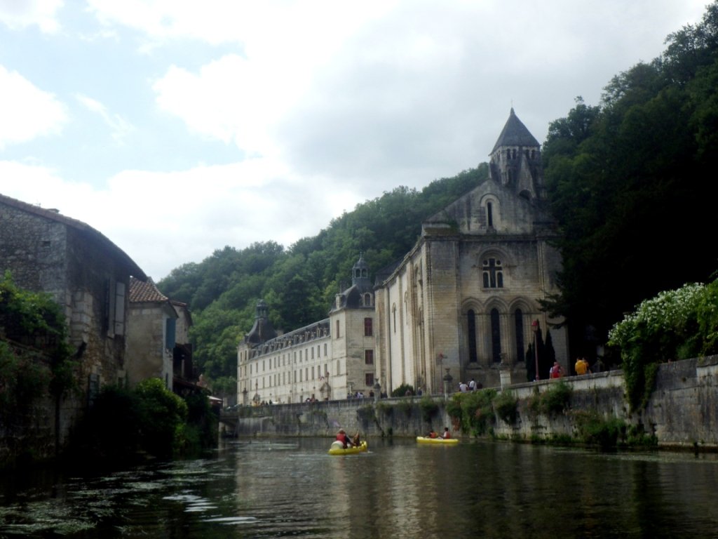 Arrivée à Brantôme