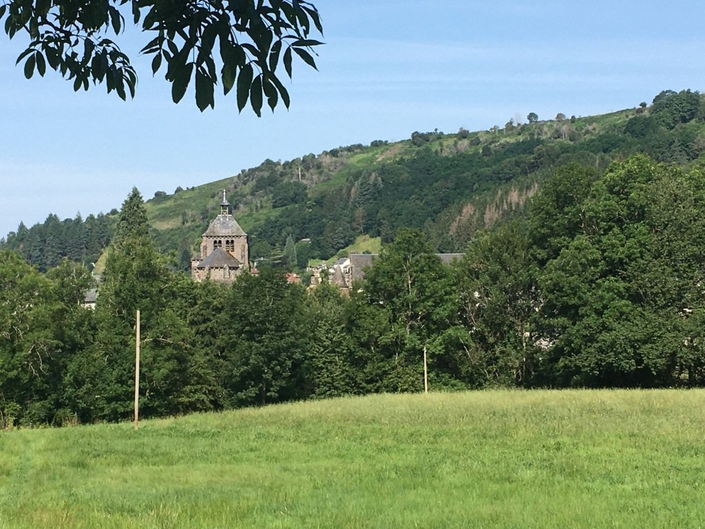 Arrivée à St Martin Valmeroux