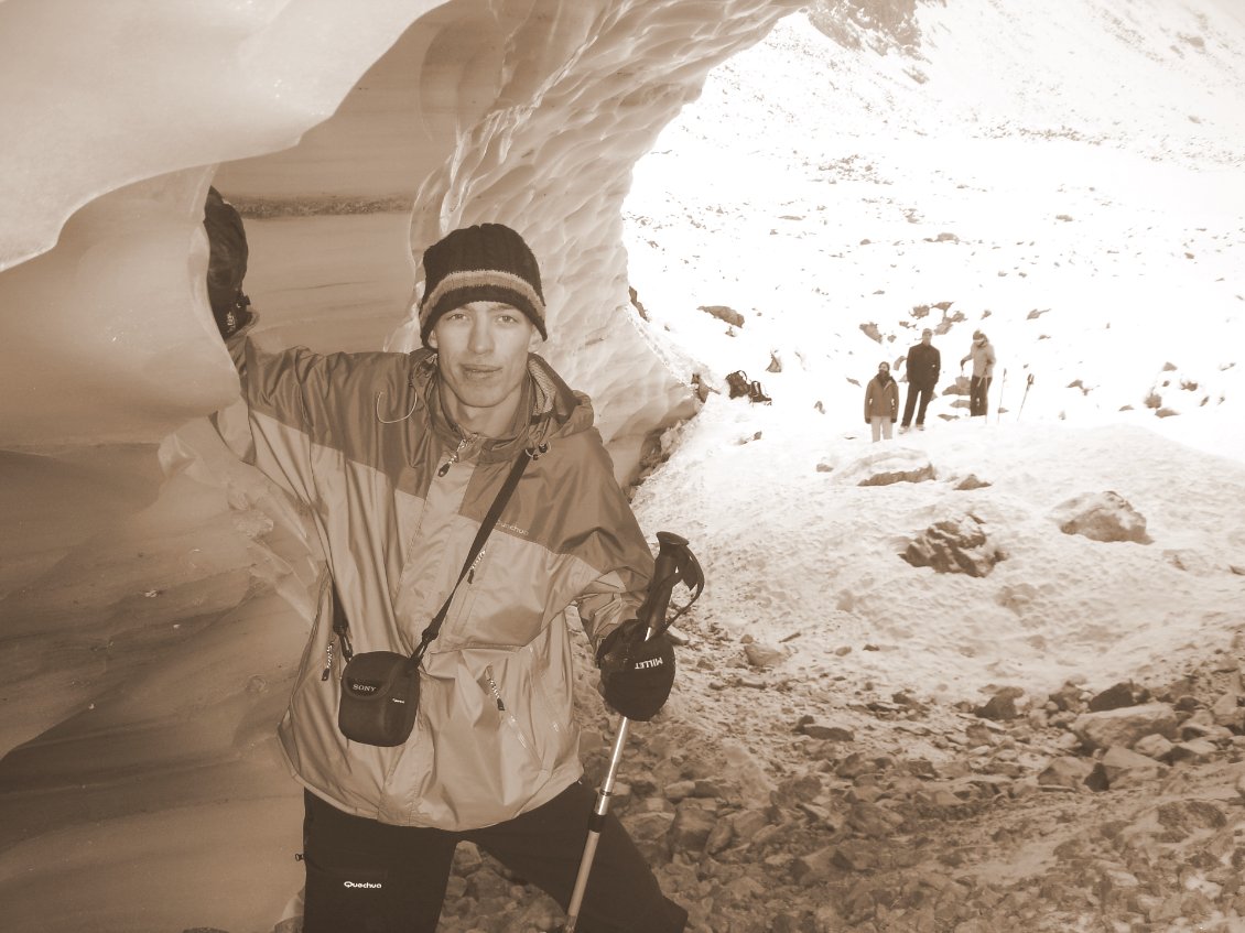 avec quelques années en moins pour moi et le glacier !