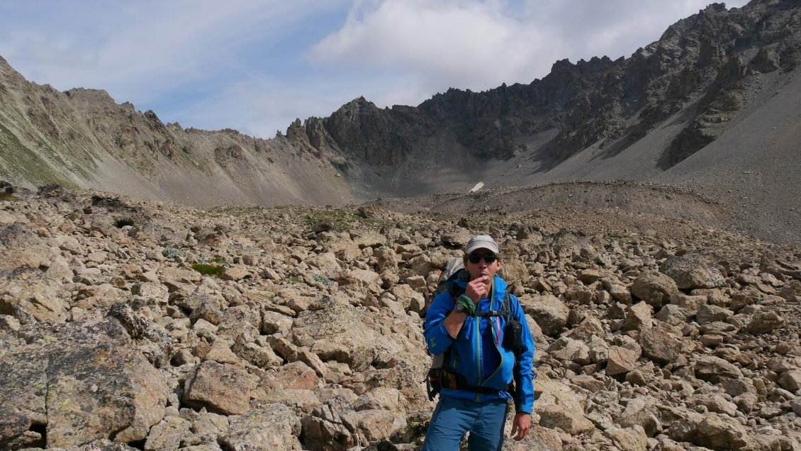 Le glacier rocheux de Pradieu