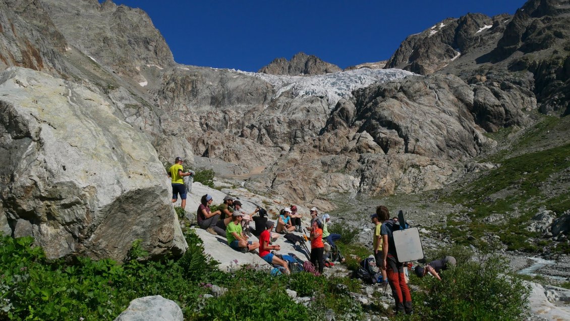 J5 : De Vallouise au Glacier Blanc