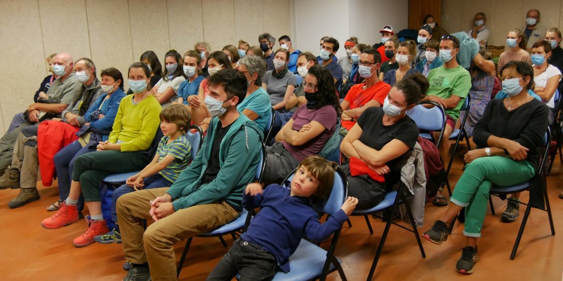 La salle de la Bérarde fait salle comble