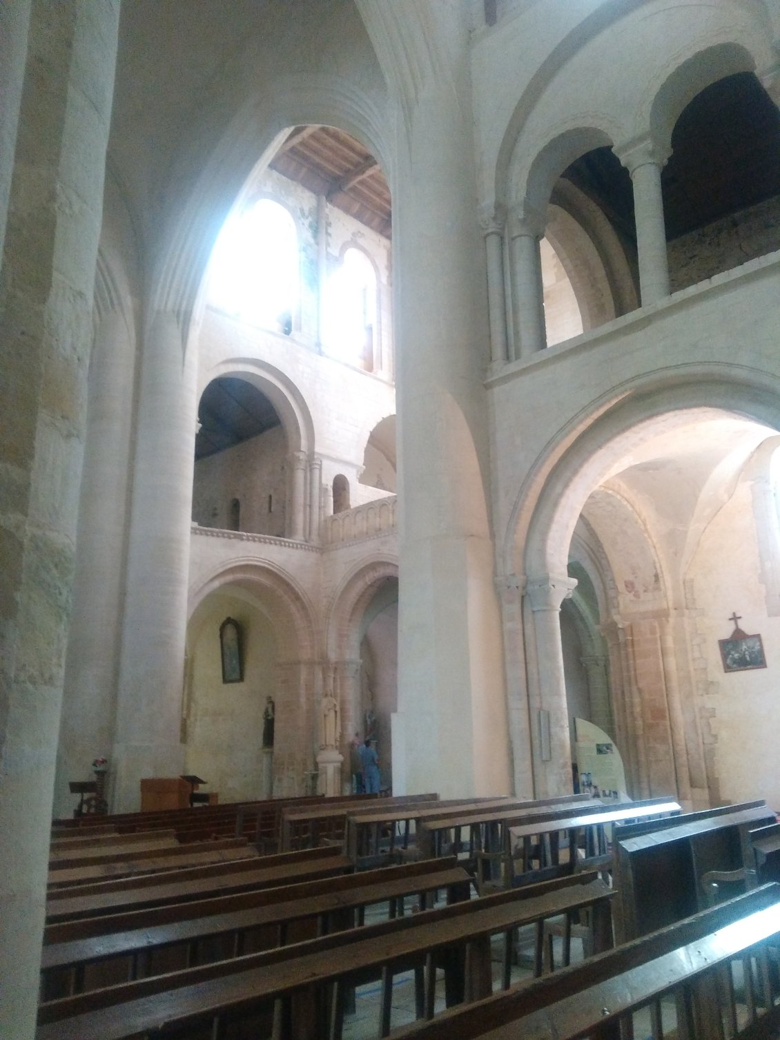 Visite de l'abbaye de St Vigor