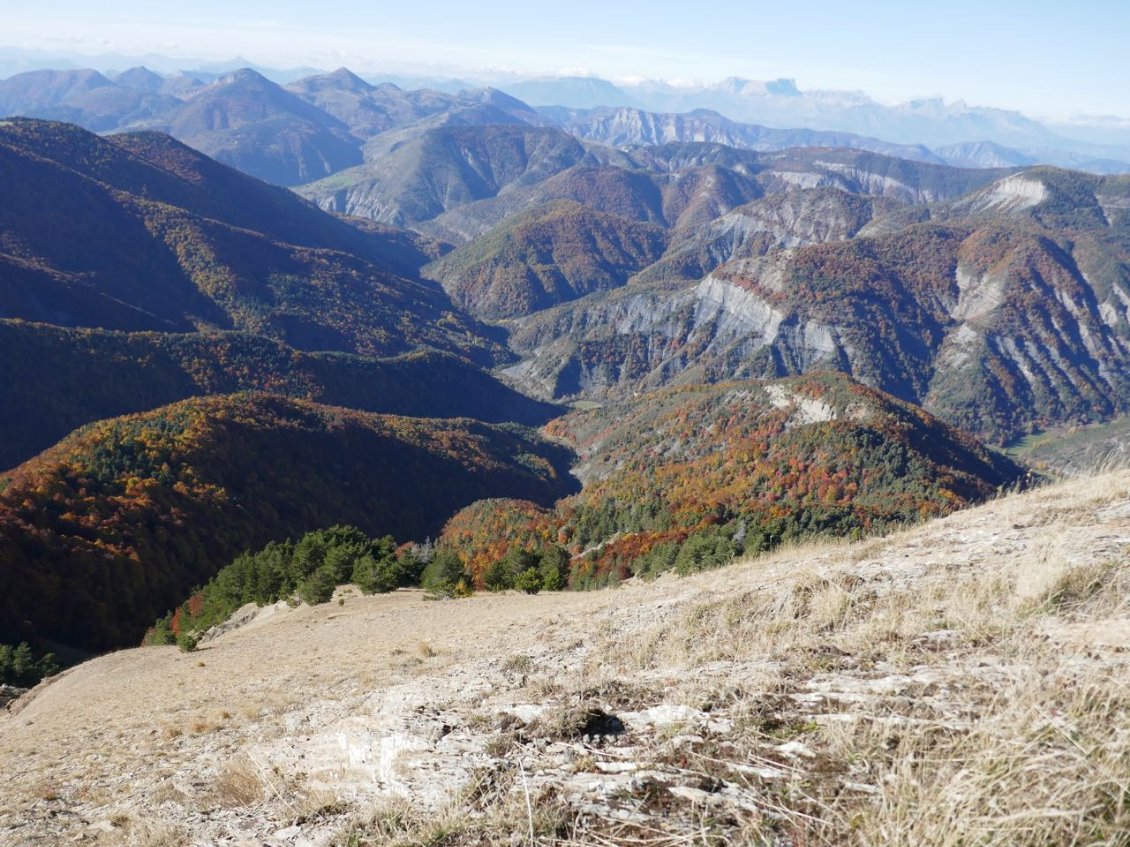 Bousculade de montagnes