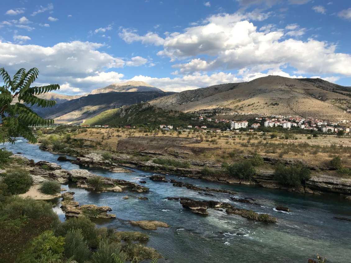 Au départ de Mostar