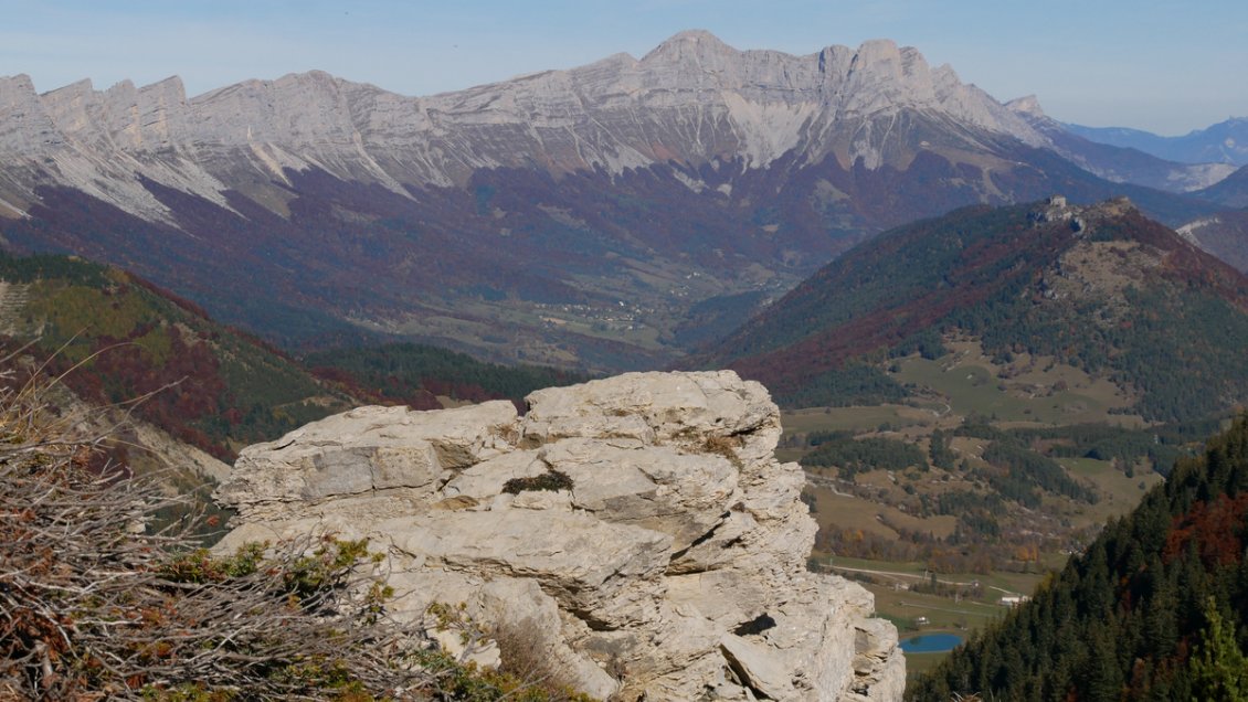 Sur la croupe, point culminant de la journée