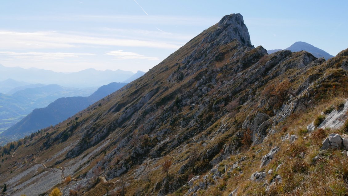 En partant du Col Vert