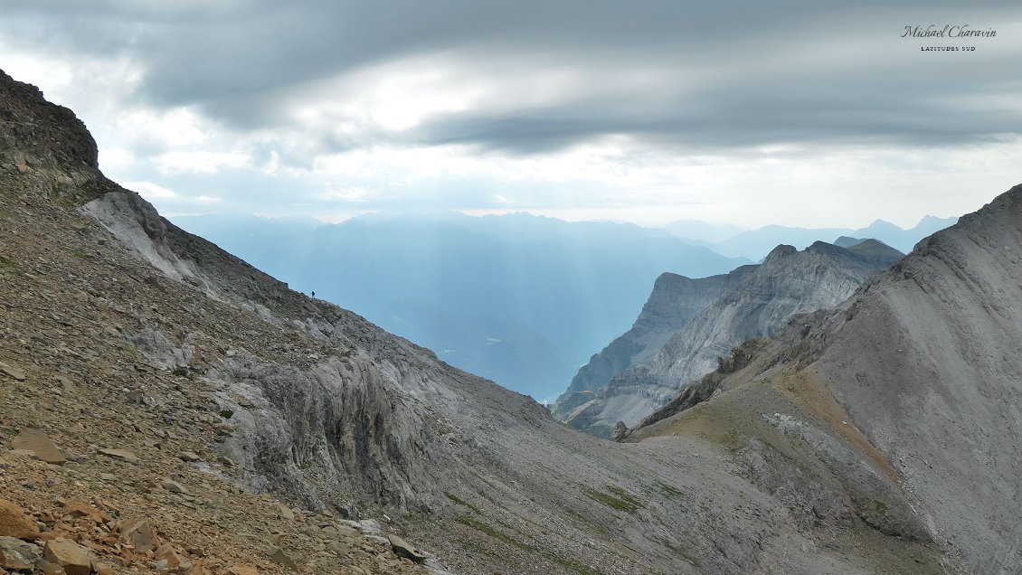 J32. Tony dans une variante de la montée à El Zucon.