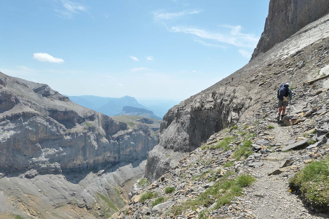 Sentier « gazeux » de la Faixa de la Solas