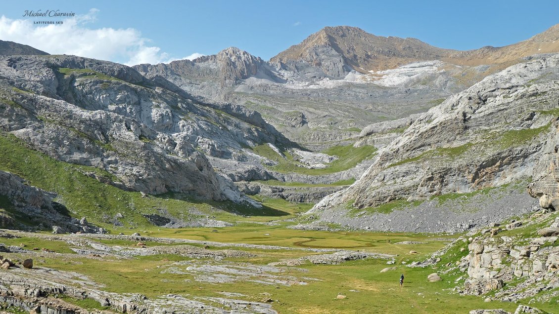 On repique vers le nord, dans la Ribera La Catuarta