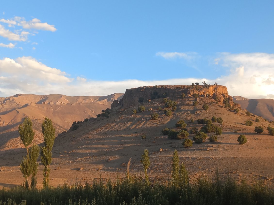 sur le chemin du haut atlas oriental