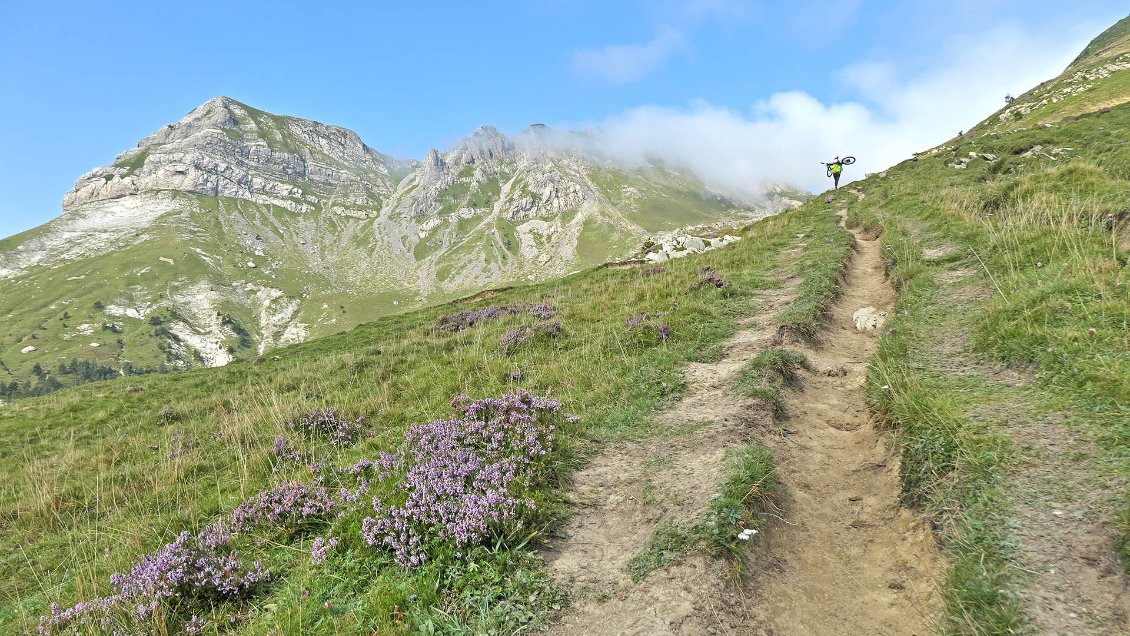 En direction du Collado de Gimbeleta