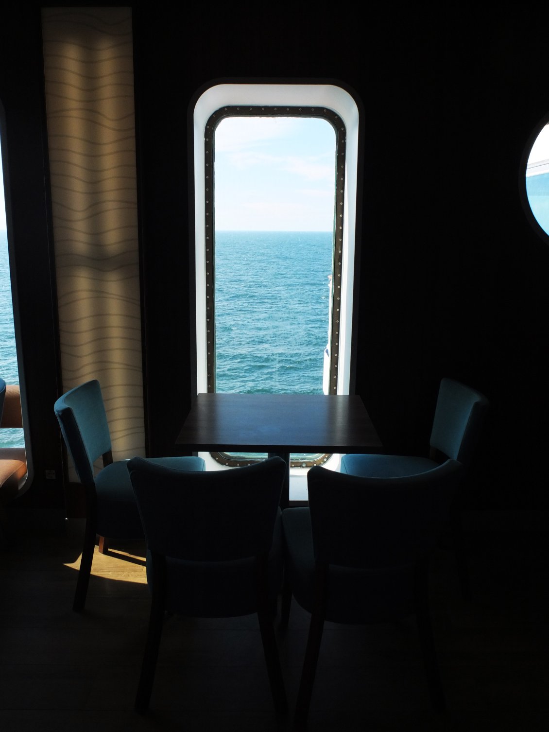 Parfois l'horizon se réduit.