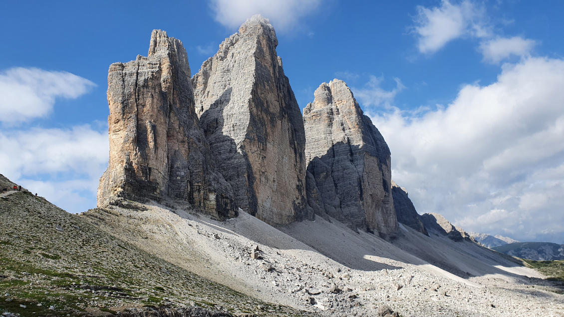 Trek dans les Alpes orientales, Dolomites.
Photo : Pierre Blivet