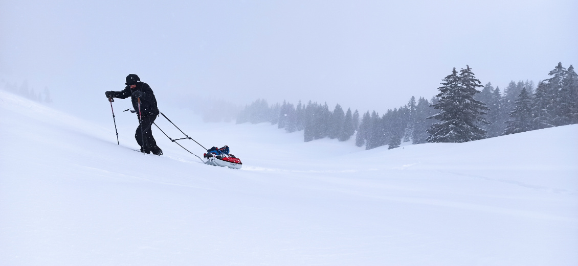 Jura : raquettes bivouac en hiver
Photo : Jean-Baptiste Corboeuf