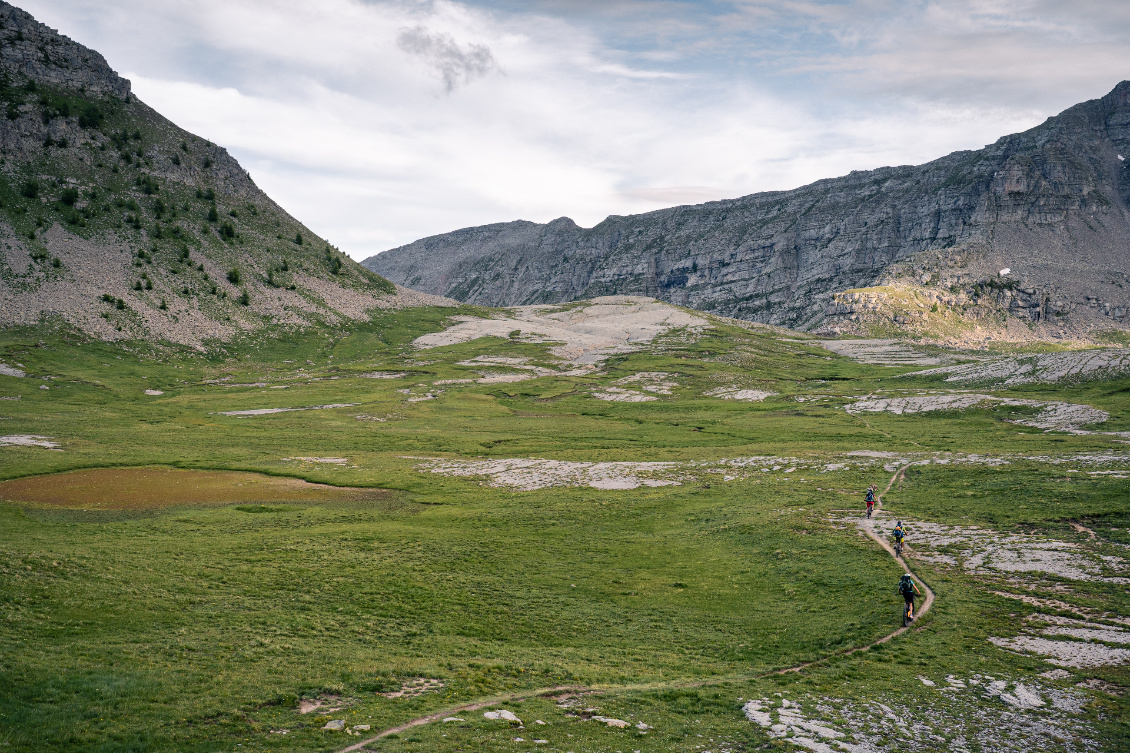 Le vaste plateau de Lingin