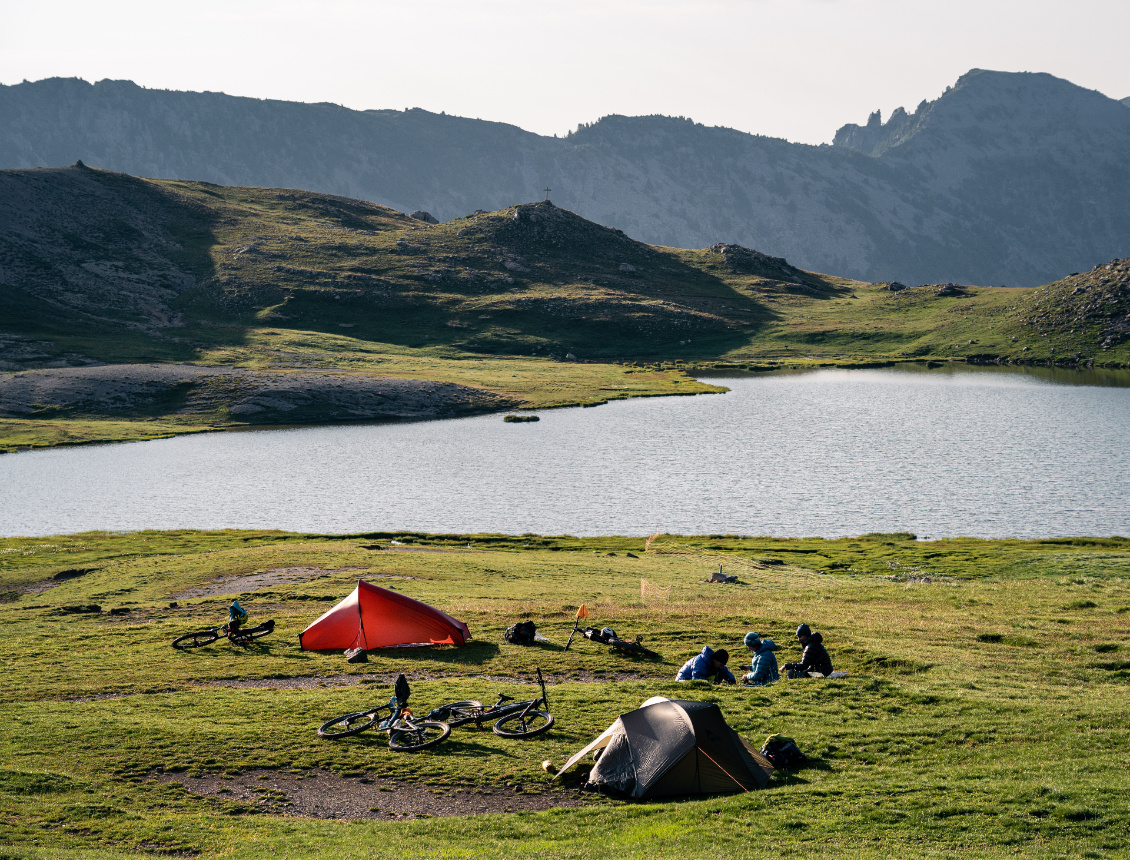 Matin dans la fraîcheur du plateau d'altitude