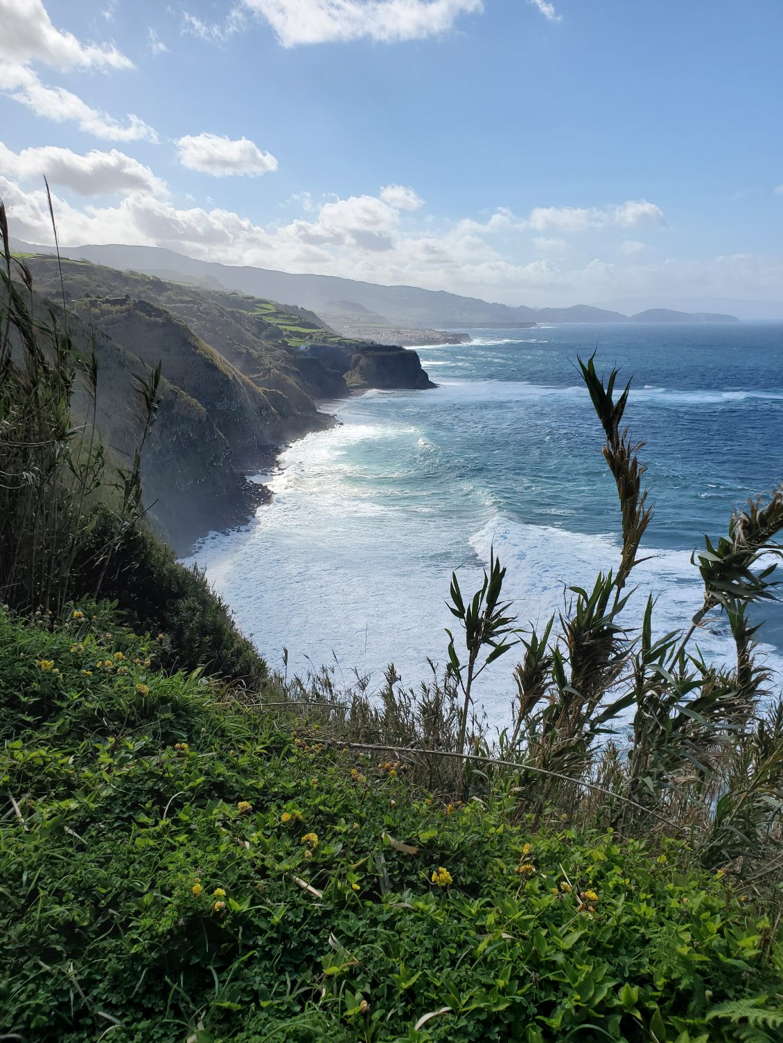 La côte nord vers Nordeste.