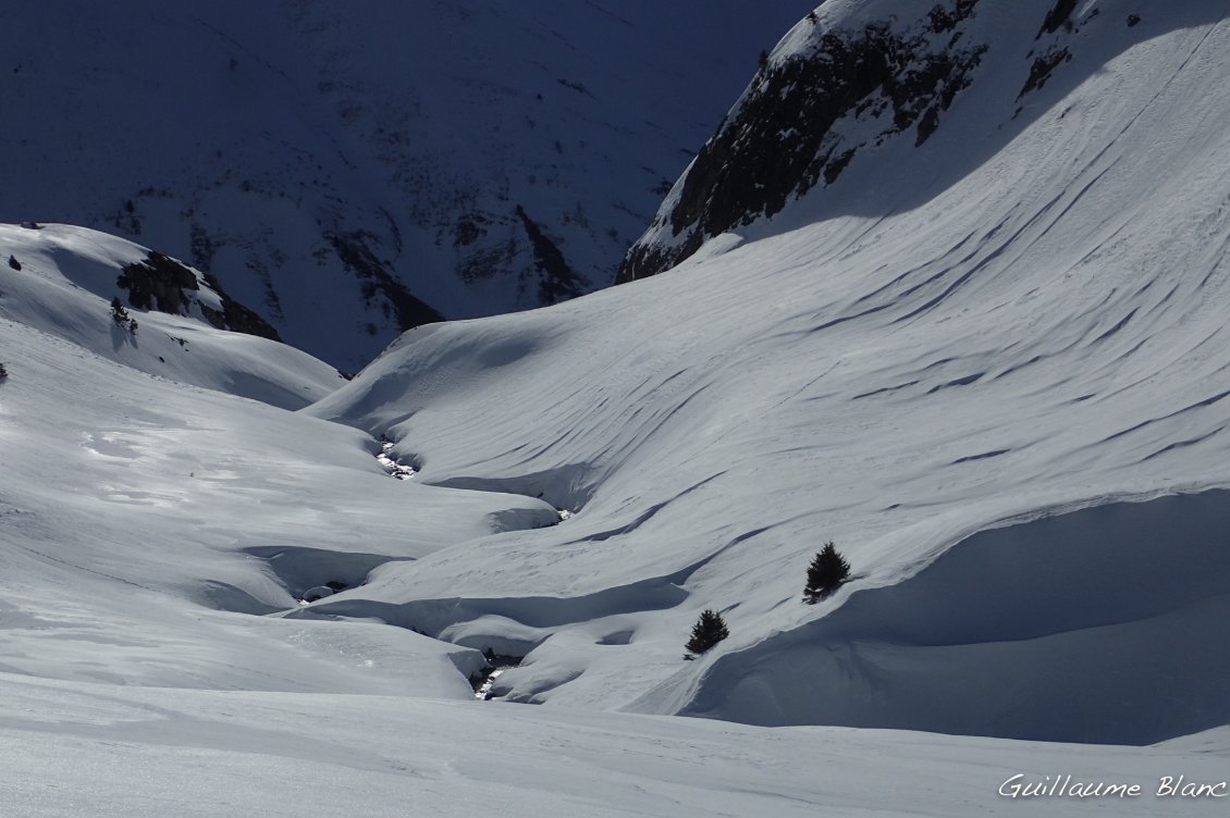 Dans la montée au col d'Amiante.