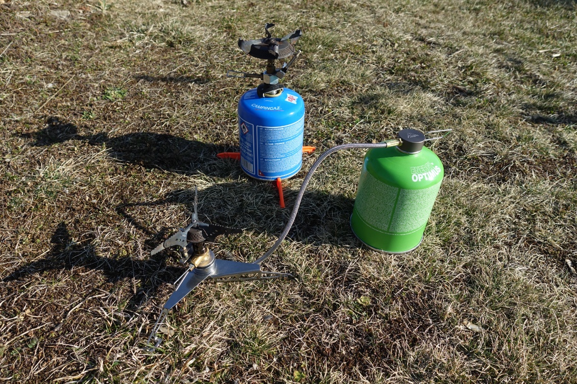 Stabiliser un réchaud à gaz