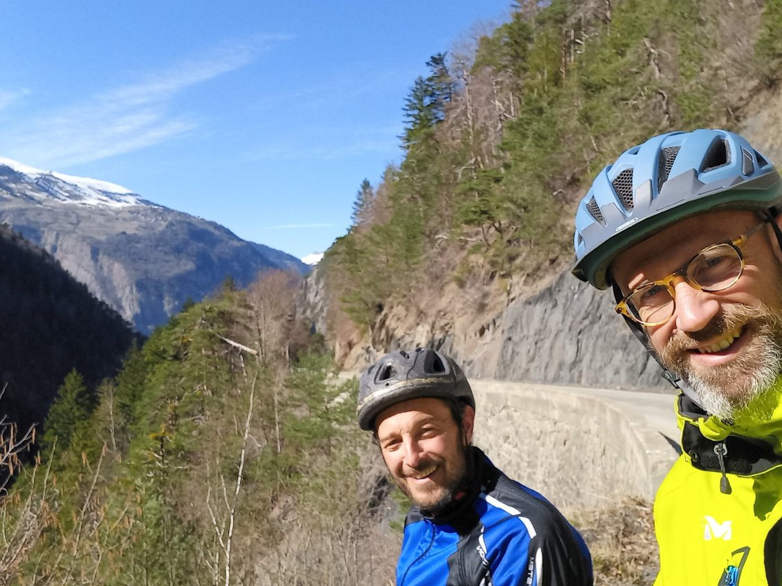 Avec Arnaud, le meilleur guide pour cette journee à l'assaut du Lautaret :D