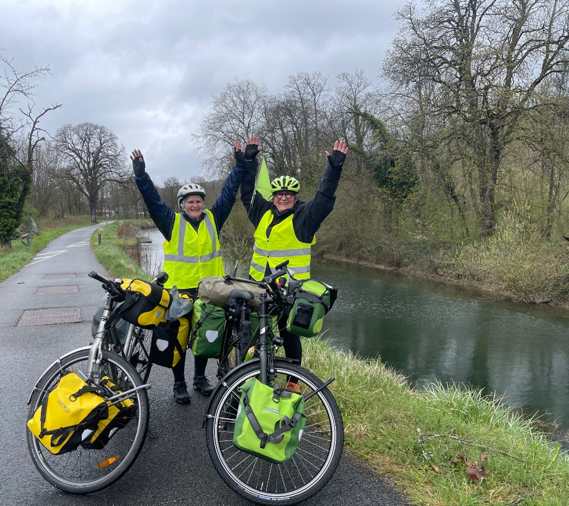 Le tour d'Alsace à vélo en avril 2022. Pérégrinations de deux "jeuniors" en vélo vadrouille.