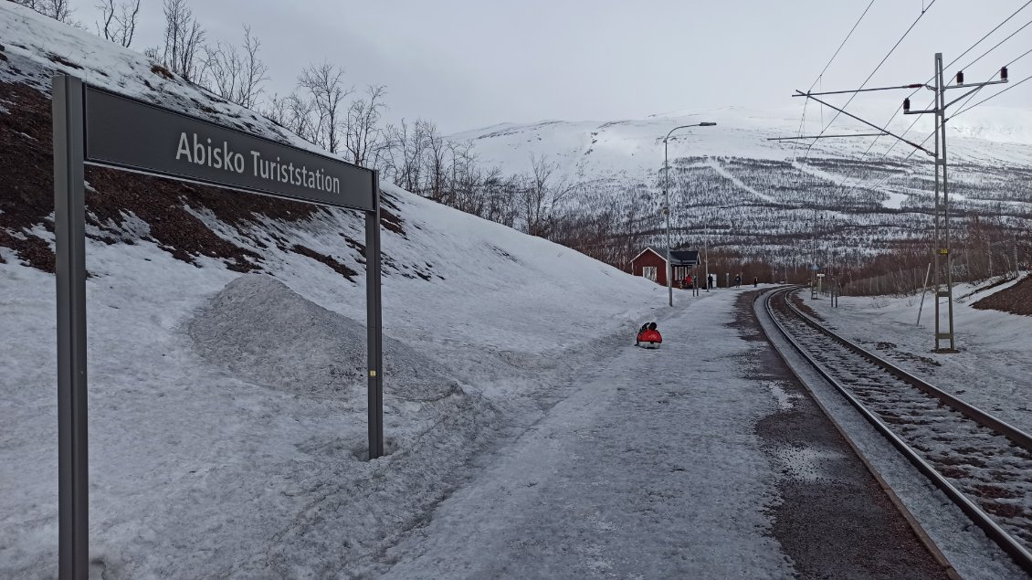 Abisko Turiststation sera mon point de départ de la Kungsleden.