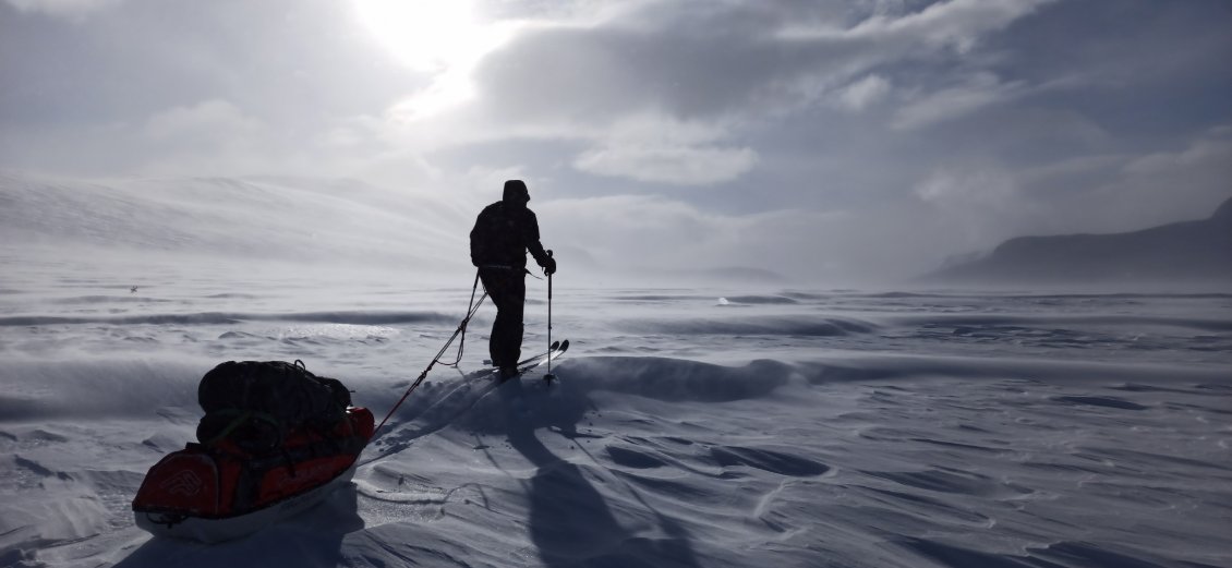 Couverture de Laponie suédoise (Kungsleden) en ski-pulka