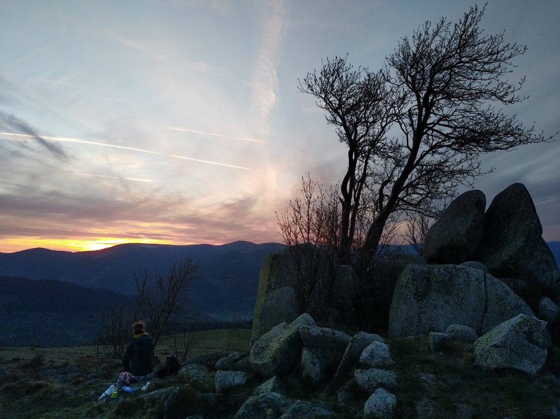 Vue depuis la tente
