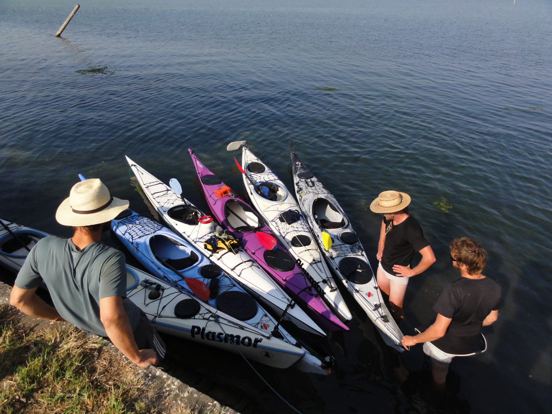 voyager en kayak