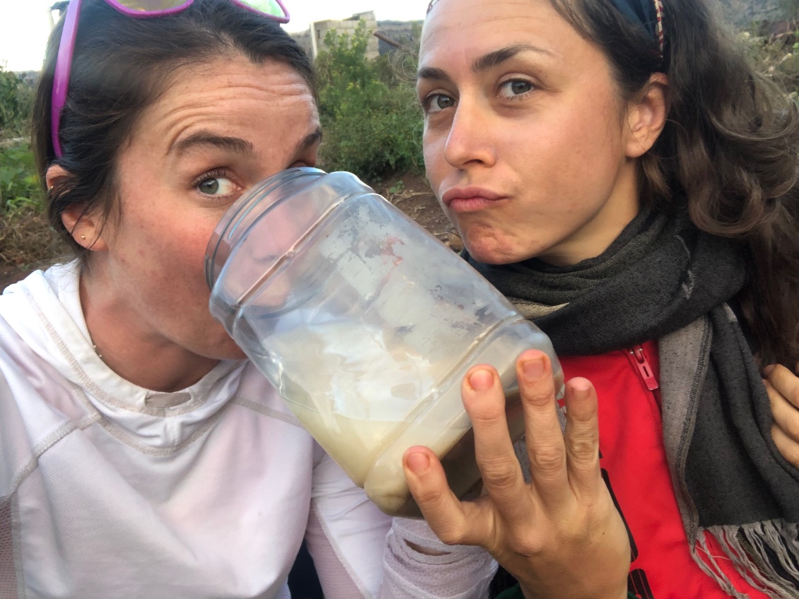 Dégustation de la bière traditionnelle… ça fait partie de la récup non ?