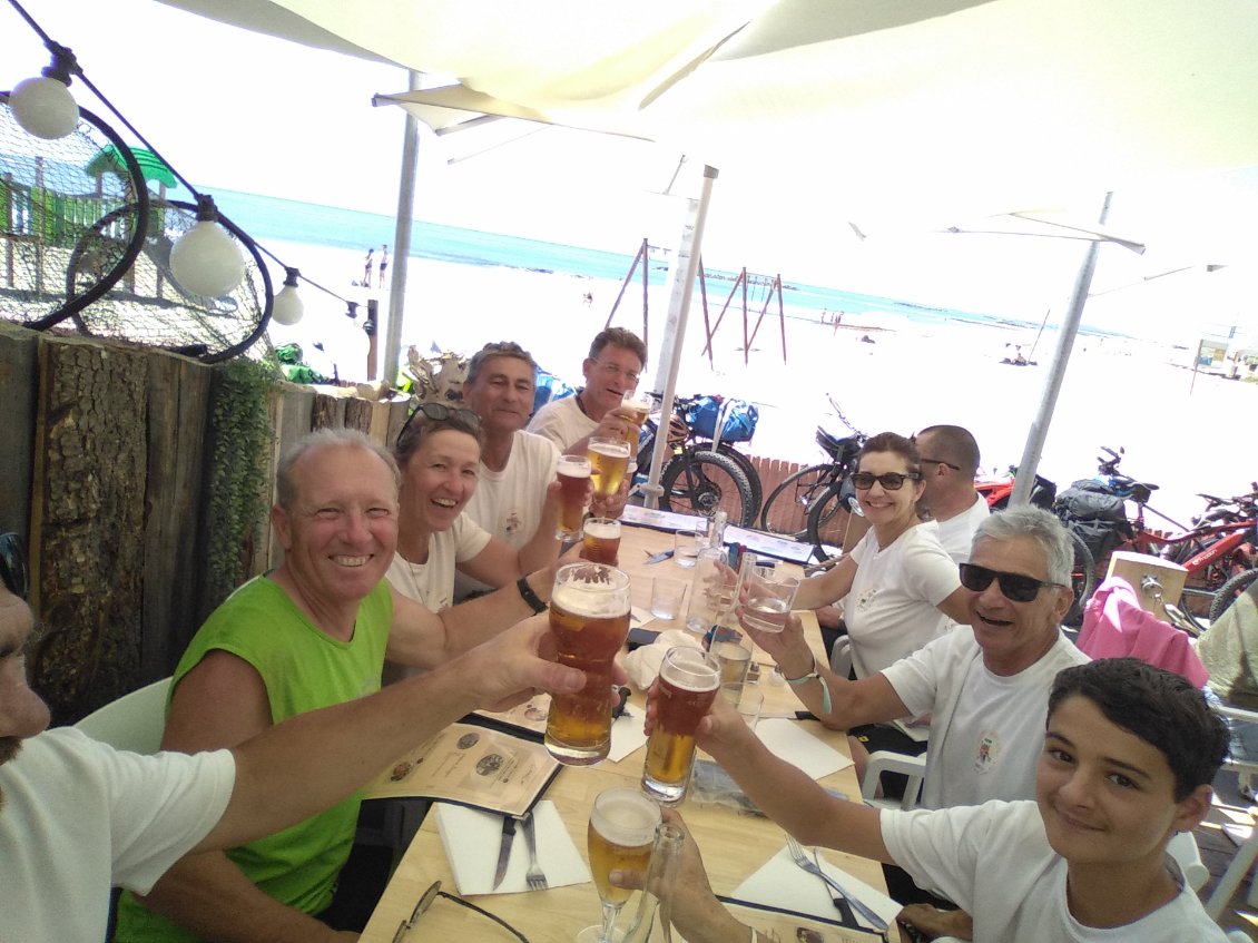 Réhydratation du midi à Palavas