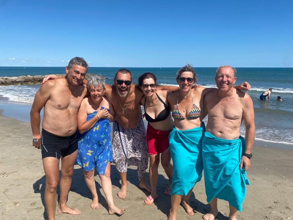 Le plaisir d'une baignade entre Vic la Gardiole et Port de Frontignan