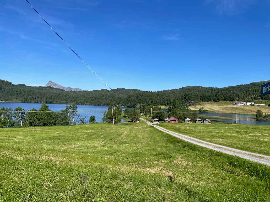 Camping au bord du lac.