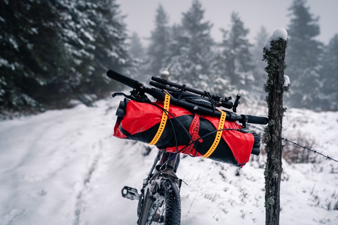 Vraiment un bikeraft hivernal !